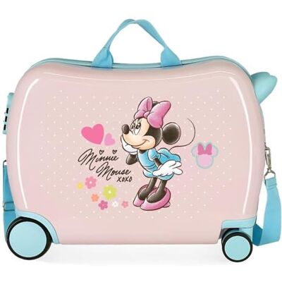Disney Joumma Minnie Imagine mala infantil rosa 50 x 38 x 20 cm rígida ABS fecho de combinação lateral 38 l 1,8 kg 2 rodas bagagem mão Disney Joumma Minnie Imagine mala infantil rosa 50 x 38 x 20 cm rígida ABS fecho de combinação lateral 38 l 1,8 kg 2 rodas bagagem mão