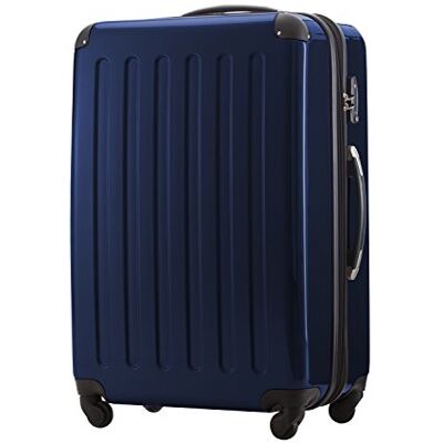 HAUPTSTADTKOFFER Haupstadtkoffer Alex Trolley rígido com fecho TSA, Azul escuro, Bagagem de mão HAUPTSTADTKOFFER Haupstadtkoffer Alex Trolley rígido com fecho TSA, Azul escuro, Bagagem de mão