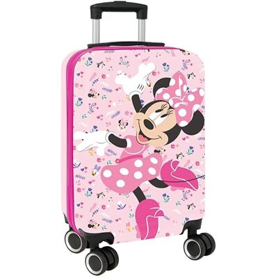 safta Minnie Mouse Naive Trolley de cabine 20 polegadas, mala com rodas, cadeado de segurança, mala leve, 34,5 x 20 x 55 cm safta Minnie Mouse Naive Trolley de cabine 20 polegadas, mala com rodas, cadeado de segurança, mala leve, 34,5 x 20 x 55 cm