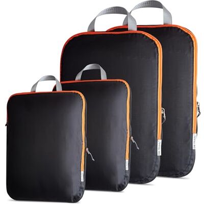 OW-Travel Organizador de Mala Packing Cubes de Compressão OW-Travel Organizador de Mala Packing Cubes de Compressão