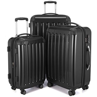 HAUPTSTADTKOFFER Alex Trolley rígido com fecho TSA, Preto HAUPTSTADTKOFFER Alex Trolley rígido com fecho TSA, Preto