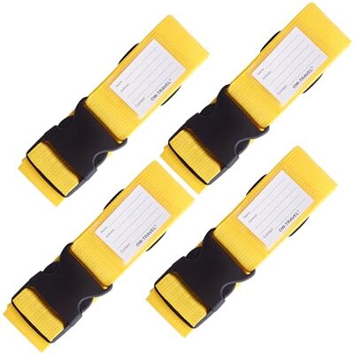 OW-Travel Fita para malas de viagem. Correia mala resistente fita mala de segurança. Fácil de localizar correias malas viagem com etiqueta. Correia de bagagem Luggage Strap OW-Travel Fita para malas de viagem. Correia mala resistente fita mala de segurança. Fácil de localizar correias malas viagem com etiqueta. Correia de bagagem Luggage Strap