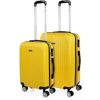 ITACA Conjunto de malas de viagem rígidas conjunto malas de viagem leves pack malas ITACA Conjunto de malas de viagem rígidas conjunto malas de viagem leves pack malas