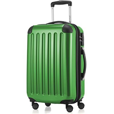 HAUPTSTADTKOFFER Alex R2 Malas rígidas, Trolley, bagagem de viagem mate, conjunto de viagem, 4 rodas duplas, verde, Bagagem de mão HAUPTSTADTKOFFER Alex R2 Malas rígidas, Trolley, bagagem de viagem mate, conjunto de viagem, 4 rodas duplas, verde, Bagagem de mão