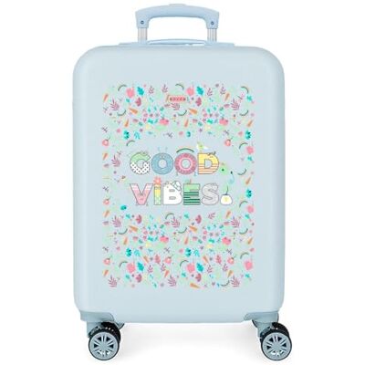 MOVOM Good Vibes Mala de cabine azul 38 x 55 x 20 cm rígido ABS fecho de combinação lateral 34 2 kg 4 rodas duplas bagagem de mão MOVOM Good Vibes Mala de cabine azul 38 x 55 x 20 cm rígido ABS fecho de combinação lateral 34 2 kg 4 rodas duplas bagagem de mão