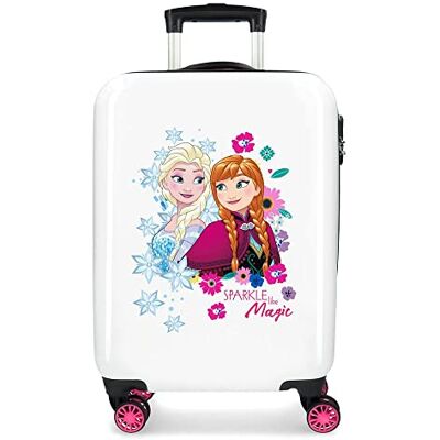 Disney Frozen Sparkle Like Magic mala de cabine multicor 37 x 55 x 20 cm rígida ABS fecho combinação 32 l 2,5 kg 4 rodas duplas bagagem de mão Disney Frozen Sparkle Like Magic mala de cabine multicor 37 x 55 x 20 cm rígida ABS fecho combinação 32 l 2,5 kg 4 rodas duplas bagagem de mão