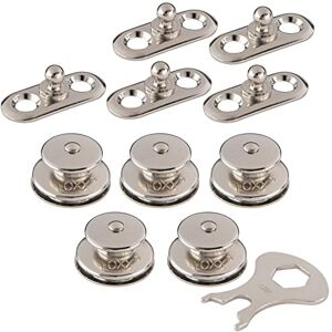 New Marine LOXX Conjunto de 5 peças de top, placas perfuradas e chaves New Marine LOXX Conjunto de 5 peças de top, placas perfuradas e chaves