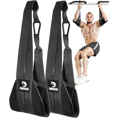 DMoose - Ab Straps - Abdominais - Suspensão - Acessório de fitness DMoose - Ab Straps - Abdominais - Suspensão - Acessório de fitness