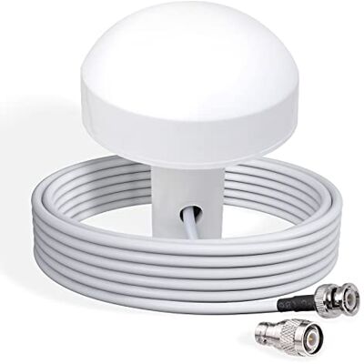 Bingfu Antena externa de navegação GPS marinha barco (5 m cabo) compatível com Garmin GPSMAP Map NavTalk StreetPilot Furuno Matsutec Trimble Sonda Transdutor unidade recetor modem GPS Bingfu Antena externa de navegação GPS marinha barco (5 m cabo) compatível com Garmin GPSMAP Map NavTalk StreetPilot Furuno Matsutec Trimble Sonda Transdutor unidade recetor modem GPS