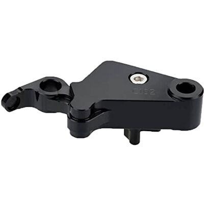 Puig Manípulos adaptador mecanizado em alumínio Ergal 7075 anodizado para sistema de manípulo com ajuste preciso e alta resistência mecânica, preto Puig Manípulos adaptador mecanizado em alumínio Ergal 7075 anodizado para sistema de manípulo com ajuste preciso e alta resistência mecânica, preto