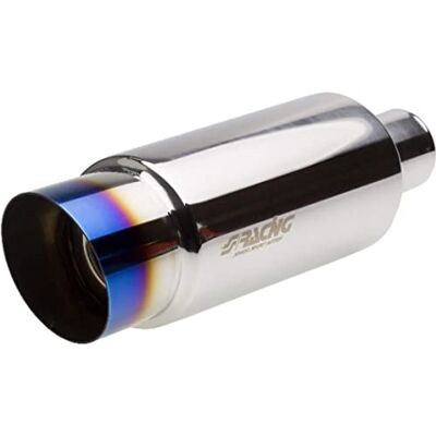 Simoni Racing Escape desportivo Small Fire Shot universal, em inoxidável, motocicleta, aço inoxidável Simoni Racing Escape desportivo Small Fire Shot universal, em inoxidável, motocicleta, aço inoxidável