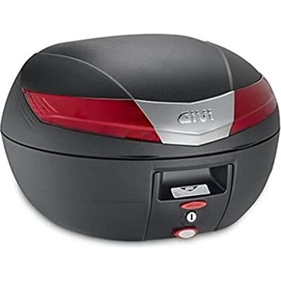 GIVI Monokey Caixa, cor preta mate volume de 40 litros, carga máxima de 10 kg GIVI Monokey Caixa, cor preta mate volume de 40 litros, carga máxima de 10 kg