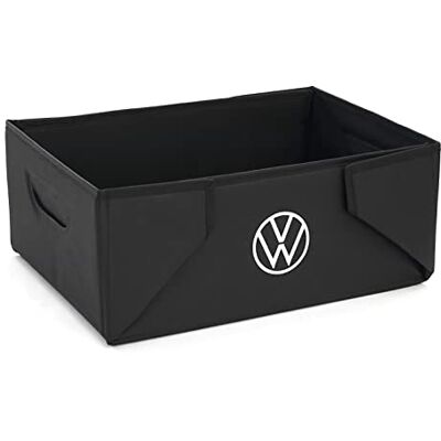 Volkswagen Caixa dobrável para porta-bagagens, cor preta Volkswagen Caixa dobrável para porta-bagagens, cor preta