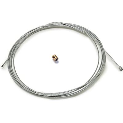 Easyboost Cabo de Acelerador de Gás 2,50 Metros Ø1,2mm Universal com Preso Cabo de Gás para Carburador para Scooter 50cc Moto (1 Cabo) Easyboost Cabo de Acelerador de Gás 2,50 Metros Ø1,2mm Universal com Preso Cabo de Gás para Carburador para Scooter 50cc Moto (1 Cabo)