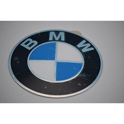 BMW Original Placa com linha, mina autocolante D = 58 mm BMW Original Placa com linha, mina autocolante D = 58 mm