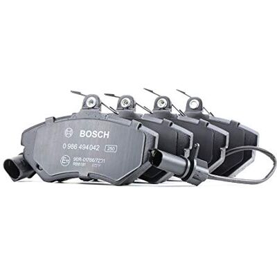 Bosch BP390 Pastilhas de Freio Auto, Dianteiro Qualidade Redução de Ruído e Poeira Certificação ECE-R90 Sem Cobre 1 Conjunto de 4 Pastilhas Com Acessórios Calidad Reducción de Ruido y Polvo Certificación ECE-R90 Sin Cobre Con Accesorios Bosch BP390 Pastilhas de Freio Auto, Dianteiro Qualidade Redução de Ruído e Poeira Certificação ECE-R90 Sem Cobre 1 Conjunto de 4 Pastilhas Com Acessórios Calidad Reducción de Ruido y Polvo Certificación ECE-R90 Sin Cobre Con Accesorios