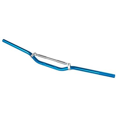 A-pro Manetes de alumínio para motocicleta personalizado diâmetro 22 mm trançado cores barra reforço azul A-pro Manetes de alumínio para motocicleta personalizado diâmetro 22 mm trançado cores barra reforço azul