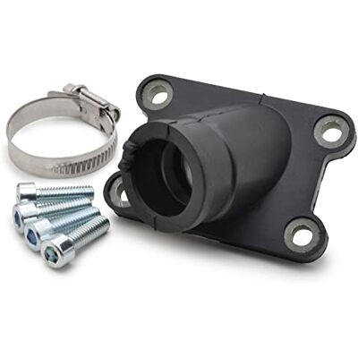 Easyboost Tubo de admissão tipo original 12 21 mm para AM6 MBK Xlimit Xpower DT RS XP6-XPS Beta Rieju TZR Sherco para carburador 12-14-16-17,5-19-21 mm Easyboost Tubo de admissão tipo original 12 21 mm para AM6 MBK Xlimit Xpower DT RS XP6-XPS Beta Rieju TZR Sherco para carburador 12-14-16-17,5-19-21 mm