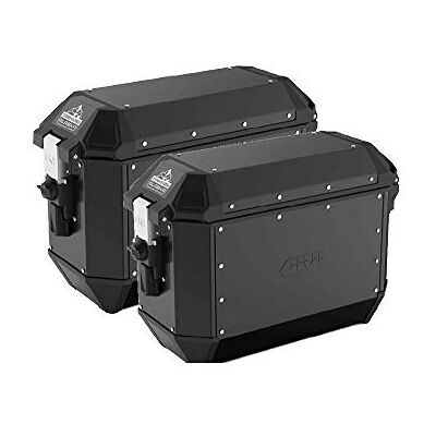 GIVI Conjunto de 2 peças Trekker Laterais Alaska LT Vern. Preto GIVI Conjunto de 2 peças Trekker Laterais Alaska LT Vern. Preto