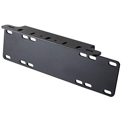 Willpower Suporte universal de matrícula preto suporte de placa barra de luzes LED luz de trabalho LED suporte de para-choques dianteiro para 4 x 4 carro camião Pickup veículos Soporte de Delantera Universal, Negro, para 4x4 Vehículos Camión Pickup Willpower Suporte universal de matrícula preto suporte de placa barra de luzes LED luz de trabalho LED suporte de para-choques dianteiro para 4 x 4 carro camião Pickup veículos Soporte de Delantera Universal, Negro, para 4x4 Vehículos Camión Pickup