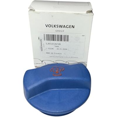 Volkswagen Tampa de enchimento do tanque de expansão original refrigerante 1J0121321B Volkswagen Tampa de enchimento do tanque de expansão original refrigerante 1J0121321B