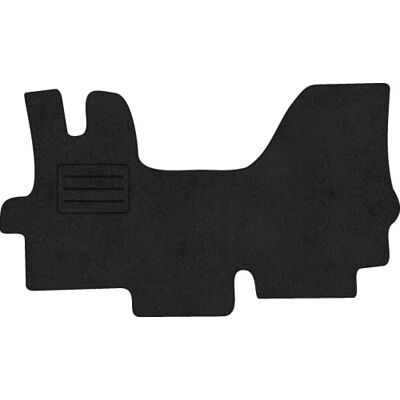 Motohobby Tapetes de veludo para Renault Master II FL frontais, preto Motohobby Tapetes de veludo para Renault Master II FL frontais, preto