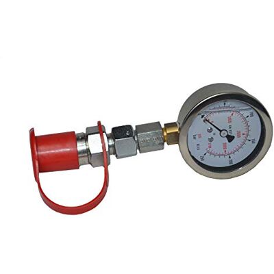 Unbekannt Testador hidráulico/manómetro 0 – 250 bar, acoplamento de encaixe, tamanho 3 tampas anti-pó Unbekannt Testador hidráulico/manómetro 0 – 250 bar, acoplamento de encaixe, tamanho 3 tampas anti-pó