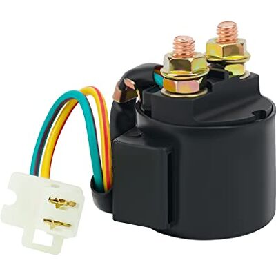 AHL Relé de arranque de motocicleta solenóide para YAMAHA VIRAGO 535 XV535 1987-2000 AHL Relé de arranque de motocicleta solenóide para YAMAHA VIRAGO 535 XV535 1987-2000