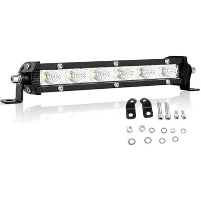 Willpower Barra LED 30 W 18 cm barras de luz de trabalho de linha única inundação 12 V 24 V 6000 K farol LED IP67 impermeável holofotes LED para carros 4 x 4 tratores caminhos barcos ATV UTV SUV 4WD Unica Fila, IP67 Impermeable, 6000K Blanca, para Coche Willpower Barra LED 30 W 18 cm barras de luz de trabalho de linha única inundação 12 V 24 V 6000 K farol LED IP67 impermeável holofotes LED para carros 4 x 4 tratores caminhos barcos ATV UTV SUV 4WD Unica Fila, IP67 Impermeable, 6000K Blanca, para Coche