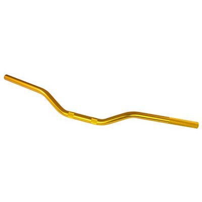 A-pro Guiador de alumínio Moto Scooter ATV Naked diâmetro 22 mm dourado A-pro Guiador de alumínio Moto Scooter ATV Naked diâmetro 22 mm dourado