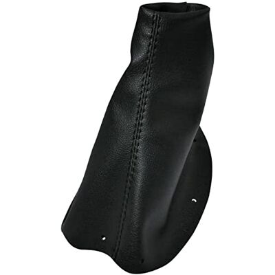 AERZETIX Capa para alavanca de mudanças compatível com Peugeot 308 I de 2008 a 2012 cor preta em pele sintética AERZETIX Capa para alavanca de mudanças compatível com Peugeot 308 I de 2008 a 2012 cor preta em pele sintética