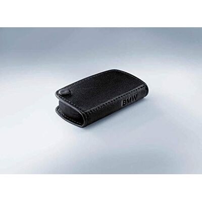 BMW autêntico porta-chaves de capa de couro/suporte preto 51 21 0 414 778 BMW autêntico porta-chaves de capa de couro/suporte preto 51 21 0 414 778