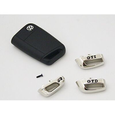 Volkswagen Tampa para chave GTD/GTI/R original da , cor cromada e preta Volkswagen Tampa para chave GTD/GTI/R original da , cor cromada e preta