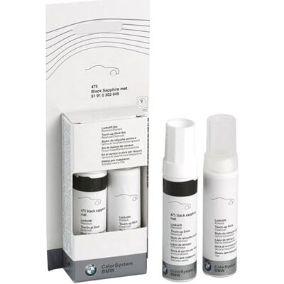 BMW Conjunto de pinturas de retoque para , cor preta metálica, código 416 (51 91 0 302 070) BMW Conjunto de pinturas de retoque para , cor preta metálica, código 416 (51 91 0 302 070)