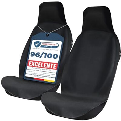 Upgrade4cars 2 x Capa de Assento Dianteiro Impermeável para Carro Universal Preto Oxford Para la mayoría de coches transpirable & práctico Fácil de usar y guardar para Verano & Invierno Upgrade4cars 2 x Capa de Assento Dianteiro Impermeável para Carro Universal Preto Oxford Para la mayoría de coches transpirable & práctico Fácil de usar y guardar para Verano & Invierno