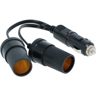 Carpoint Tomada de 2 vias 2 x 12/24 V 5 A Carpoint Tomada de 2 vias 2 x 12/24 V 5 A
