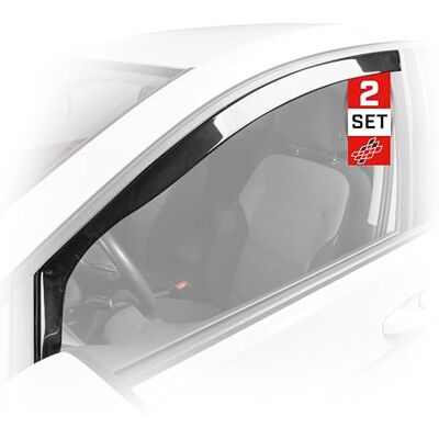 Walser Defletor de vento compatível com Citroen Berlingo/Peugeot Partner 2018-Hoje Walser Defletor de vento compatível com Citroen Berlingo/Peugeot Partner 2018-Hoje