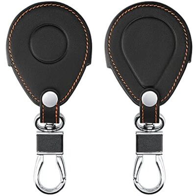 kwmobile Capa compatível com Harley Davidson chave para motocicleta capa de couro sintético Case para controlo automático laranja néon / preto kwmobile Capa compatível com Harley Davidson chave para motocicleta capa de couro sintético Case para controlo automático laranja néon / preto