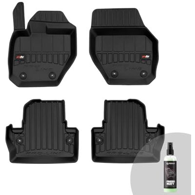 Frogum ProLine 3D Tapetes de borracha para carro exclusivos tapetes para Volvo V60 I 2014-2018 as bordas mais altas tamanho Frogum ProLine 3D Tapetes de borracha para carro exclusivos tapetes para Volvo V60 I 2014-2018 as bordas mais altas tamanho