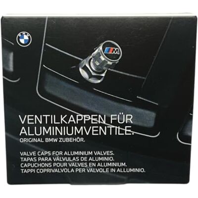 BMW Juego de tapones de válvula para ruedas con logo M 36115BBDFC8 BMW Juego de tapones de válvula para ruedas con logo M 36115BBDFC8