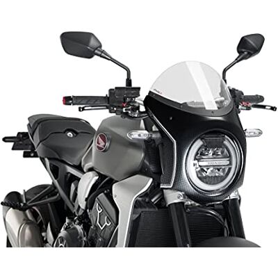 Puig Semicarenagem retro 3143 W para Honda CB650R Neo Sports café 19 ', Honda CB1000R Neo Sports café 18 '-19 ' Puig Semicarenagem retro 3143 W para Honda CB650R Neo Sports café 19 ', Honda CB1000R Neo Sports café 18 '-19 '