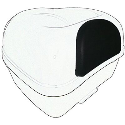 A-pro Mala de teja superior com encosto para moto e scooter universal A-pro Mala de teja superior com encosto para moto e scooter universal