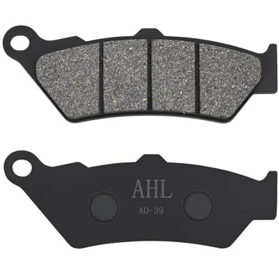 AHL Motocicleta Almofadas de travão dianteiro para NX 650 V/W/X Dominator 1997-2002/F 650 GS 1999-2003 2007-2011/F 650 GS 1999-2007/ APRILIA Pegaso 650/650000 19 BR 97-2004 (semi-metal) AHL Motocicleta Almofadas de travão dianteiro para NX 650 V/W/X Dominator 1997-2002/F 650 GS 1999-2003 2007-2011/F 650 GS 1999-2007/ APRILIA Pegaso 650/650000 19 BR 97-2004 (semi-metal)