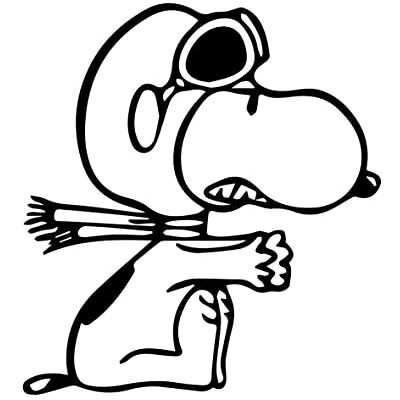 Gesar Adesivo Snoopy piloto para carro, moto e quarto, adequado para todos os modelos de Mac fantasia divertida tamanho 9 x 10 cm (preto) Gesar Adesivo Snoopy piloto para carro, moto e quarto, adequado para todos os modelos de Mac fantasia divertida tamanho 9 x 10 cm (preto)