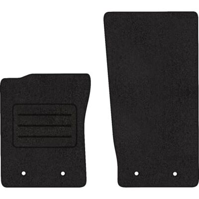 Motohobby Ecolux Alfombrillas de terciopelo para Jaguar F-Type (2013-2022) Delantero 2 Piezas Motohobby Ecolux Alfombrillas de terciopelo para Jaguar F-Type (2013-2022) Delantero 2 Piezas