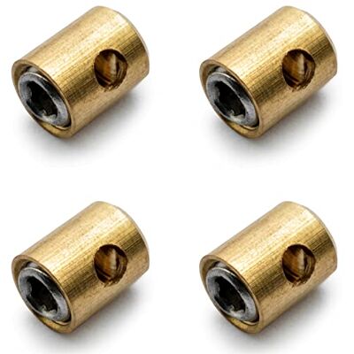 Easyboost Prisioneiro cabo acelerador gás Ø 5 x 6 mm escanivetes braçadeira acelerador para carburador para Scooter 50 cc motociclo corta-relvas (4 peças) Easyboost Prisioneiro cabo acelerador gás Ø 5 x 6 mm escanivetes braçadeira acelerador para carburador para Scooter 50 cc motociclo corta-relvas (4 peças)