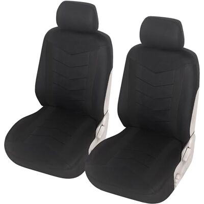 Upgrade4cars Capas para Assentos Dianteiros de Carro, Universitais, Preto Capa de Assento Universal para Dianteiro (Motorista e Copiloto) Para conductor & acompañante apto para la mayoría de coches Lavable a 30 grados Verano & Invierno Upgrade4cars Capas para Assentos Dianteiros de Carro, Universitais, Preto Capa de Assento Universal para Dianteiro (Motorista e Copiloto) Para conductor & acompañante apto para la mayoría de coches Lavable a 30 grados Verano & Invierno