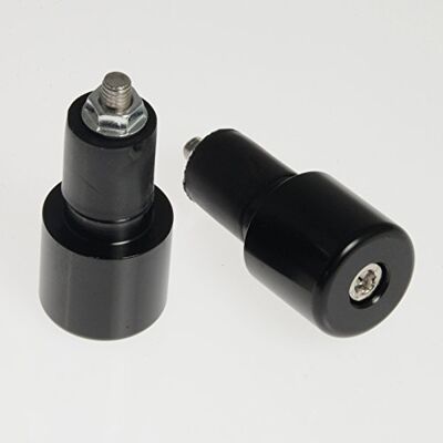 A-pro Manillar de Motocicleta 17 mm Universal Contrapesos para Scooter Preto A-pro Manillar de Motocicleta 17 mm Universal Contrapesos para Scooter Preto