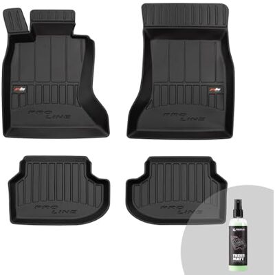 Frogum ProLine 3D Tapetes de borracha para carro exclusivos, tapetes para BMW Série 5 F10 xDrive 2013-2017, as bordas mais altas, tamanho Frogum ProLine 3D Tapetes de borracha para carro exclusivos, tapetes para BMW Série 5 F10 xDrive 2013-2017, as bordas mais altas, tamanho