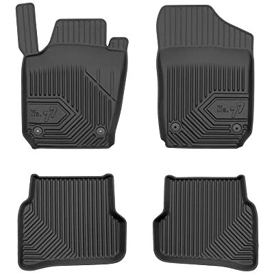 Frogum No.77 Tapetes de carro tapetes para Seat Ibiza IV 2008-2017, para Volkswagen Polo V 2009-2017 borda alta para todo o ano tamanho Frogum No.77 Tapetes de carro tapetes para Seat Ibiza IV 2008-2017, para Volkswagen Polo V 2009-2017 borda alta para todo o ano tamanho